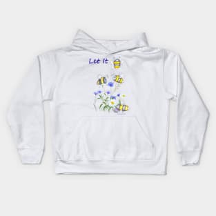 Let it Bee Kids Hoodie